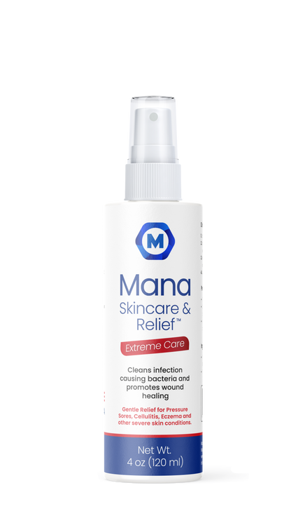 Mana Skincare & Relief™ Extreme Care – HOCL Spray for Sensitive Skin & Pressure Areas (4 oz)